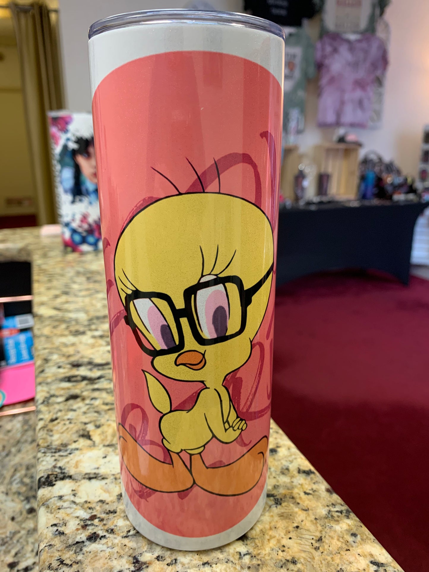 Nerdy Bird Tweety Tumbler